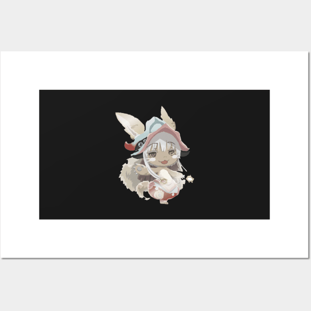 Nanachi Made in Abyss Sticker Wall Art by Beastlykitty